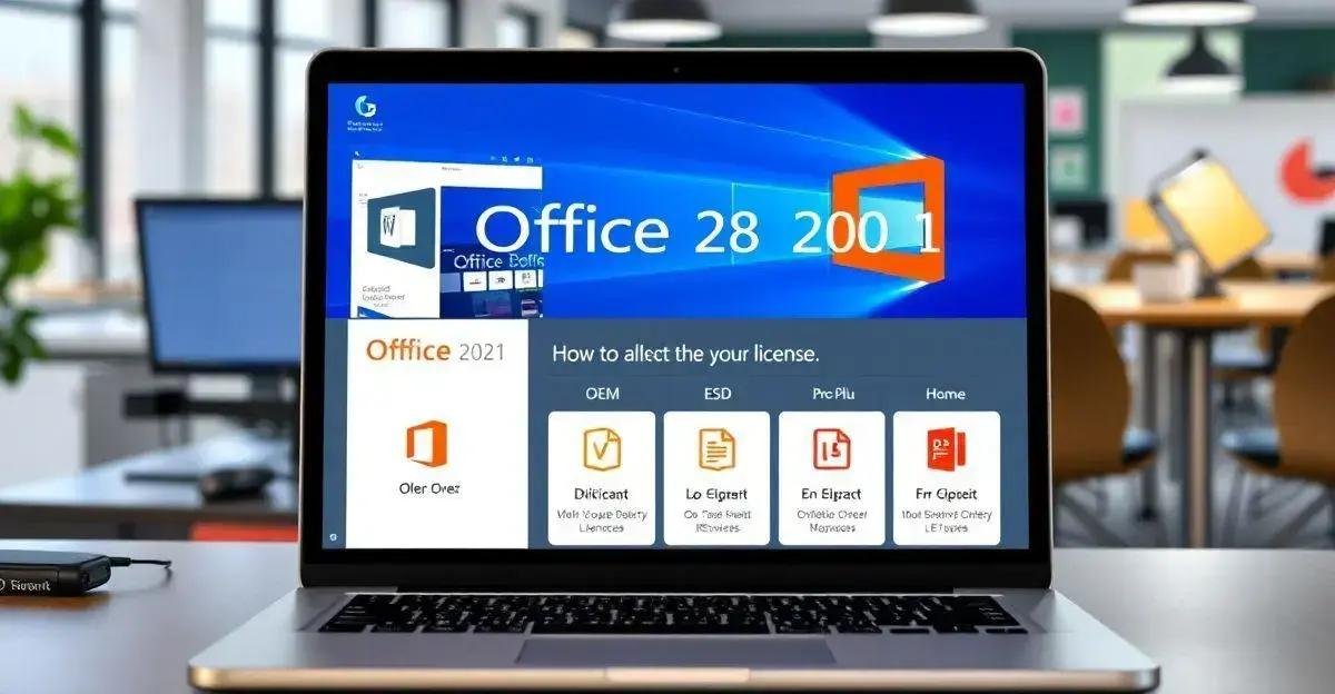 Como ativar sua licença do Office 2021