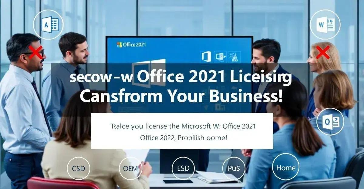 O que é uma licença do Office 2021?