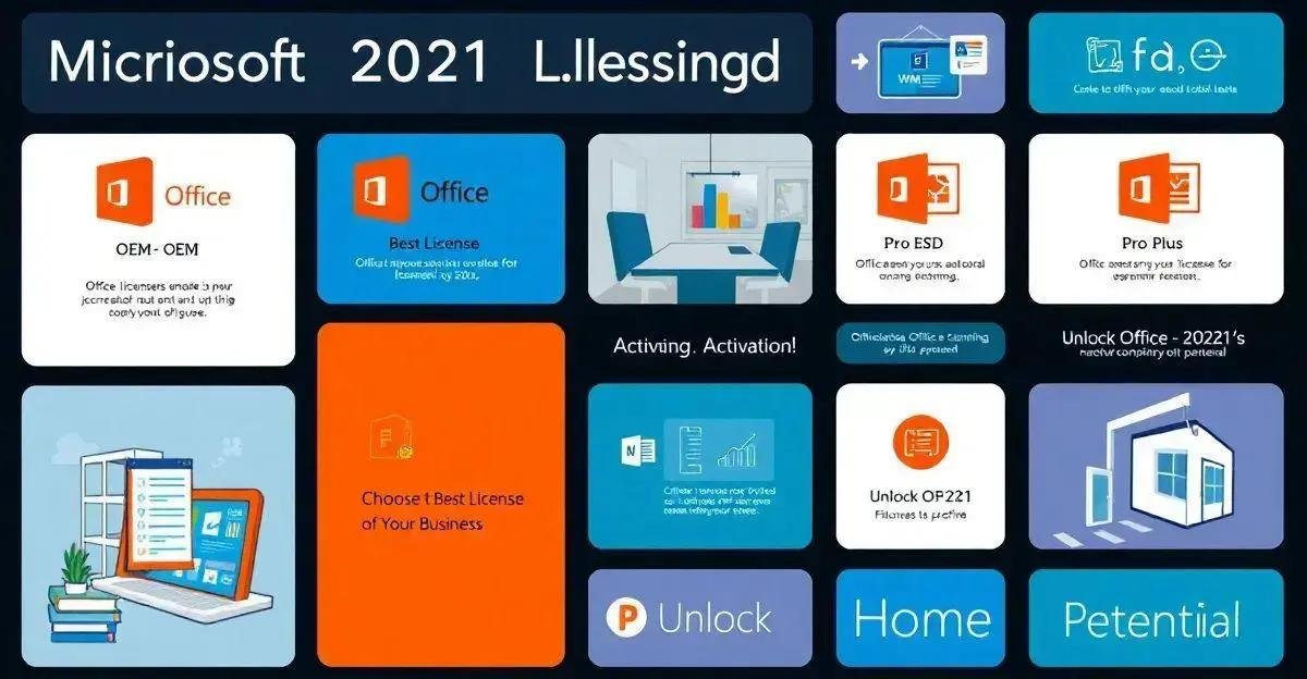 Tipos de licenças do Office 2021